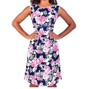 Shelby and Palmer Floral Dress